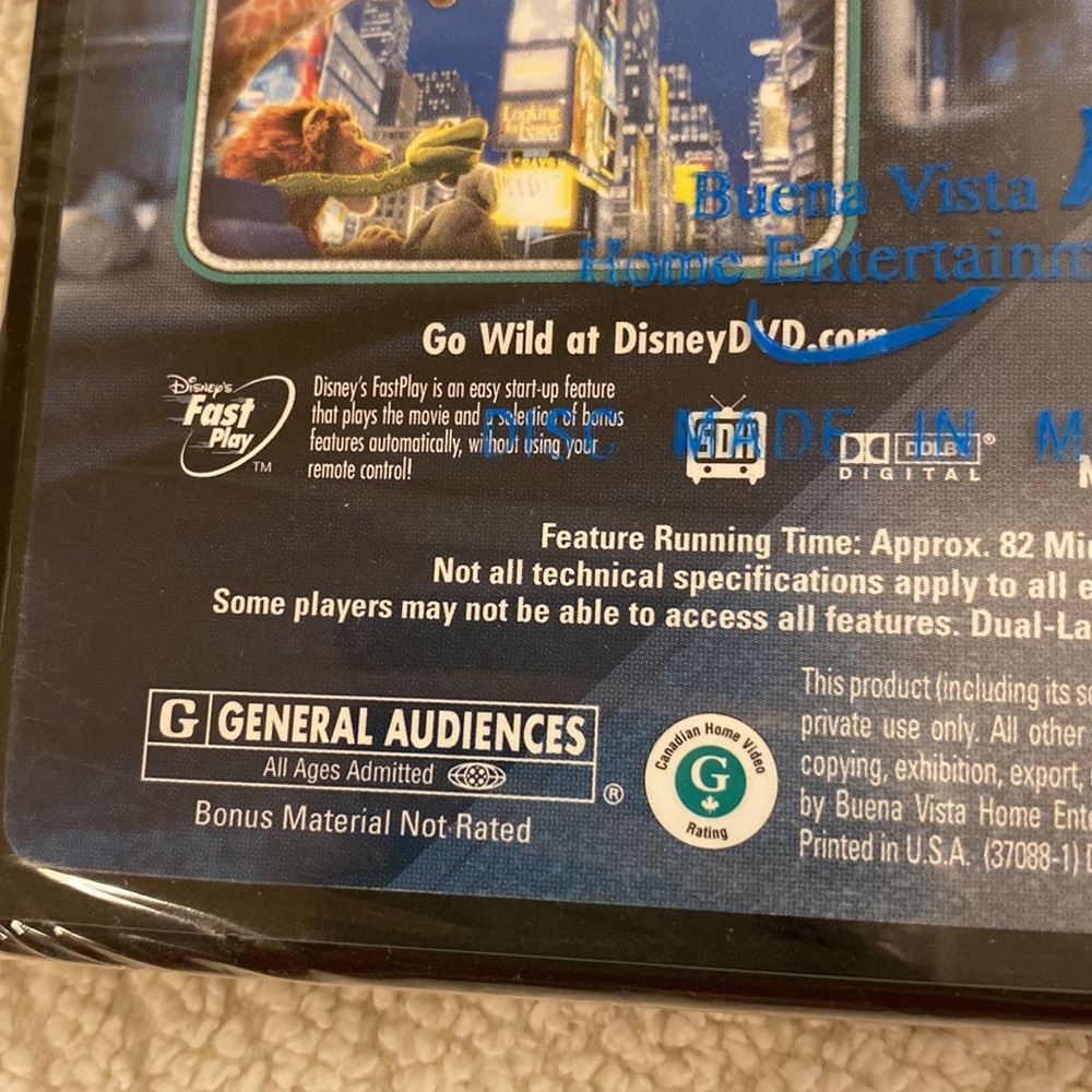 Walt Disney The Wild DVD Video Rated G - A Comic Adventure for the Family - Picture 9 of 10